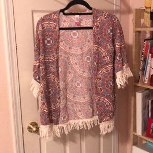 cute flowy cardigan